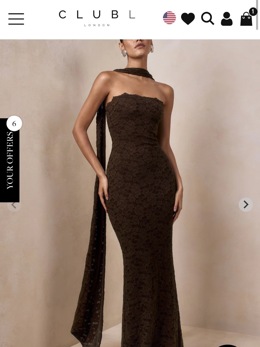 Club London Massima Dress